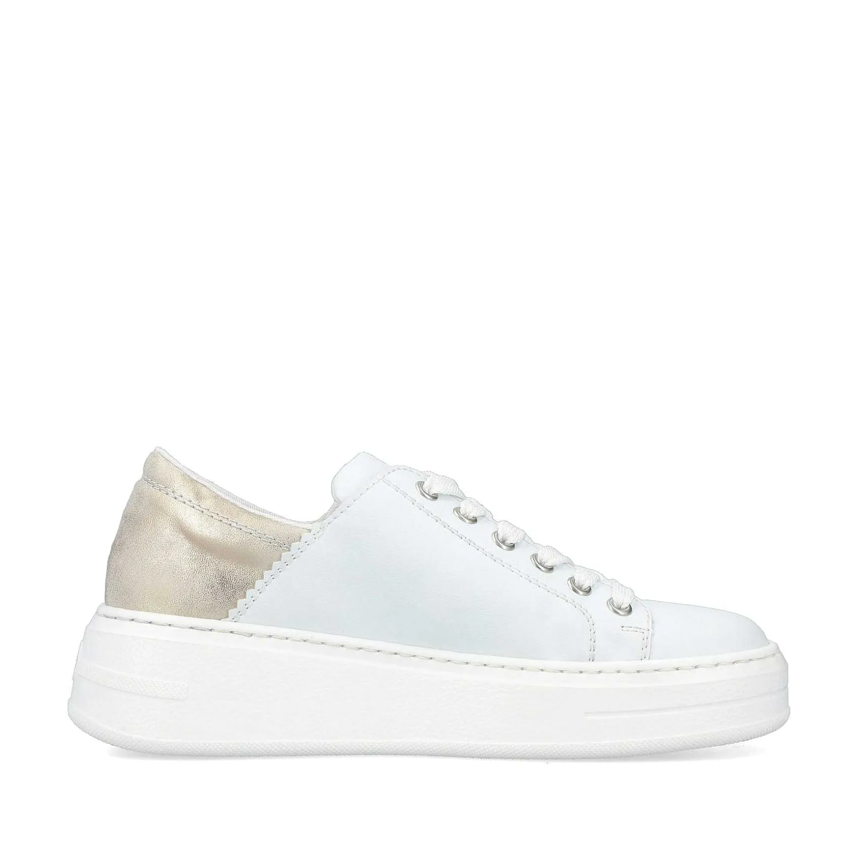 Rieker Women'S Sneaker Low Brilliant White