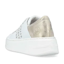 Rieker Women'S Sneaker Low Brilliant White