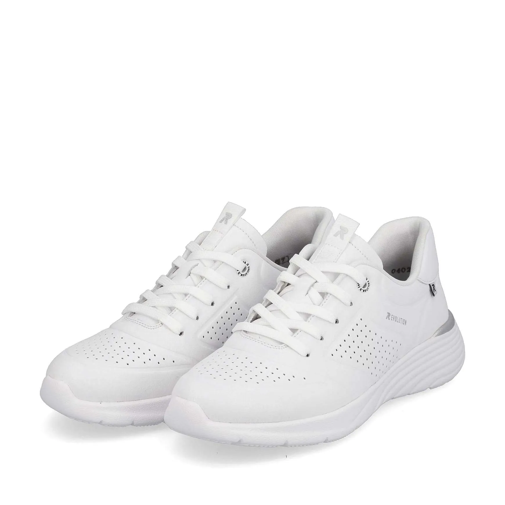 Rieker Women'S Sneaker Low Crystal White