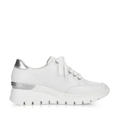 Rieker Women'S Sneaker Low Pure White