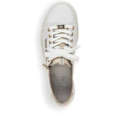 Rieker Women'S Sneaker Low Pearl White