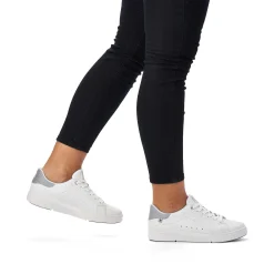 Rieker Women'S Sneaker Low Frost White