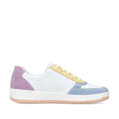 Rieker Women'S Sneaker Low White-Colorful