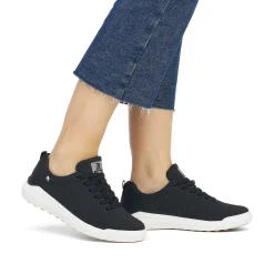Rieker Women'S Sneaker Low Night Black