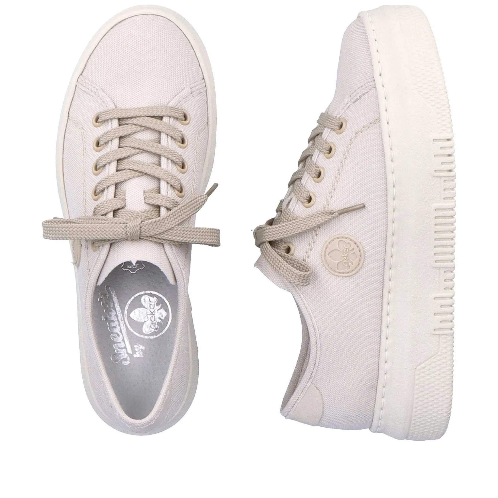 Rieker Women'S Sneaker Low Old White