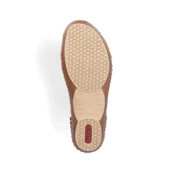 Rieker Women'S Strappy Sandals Midnight Black