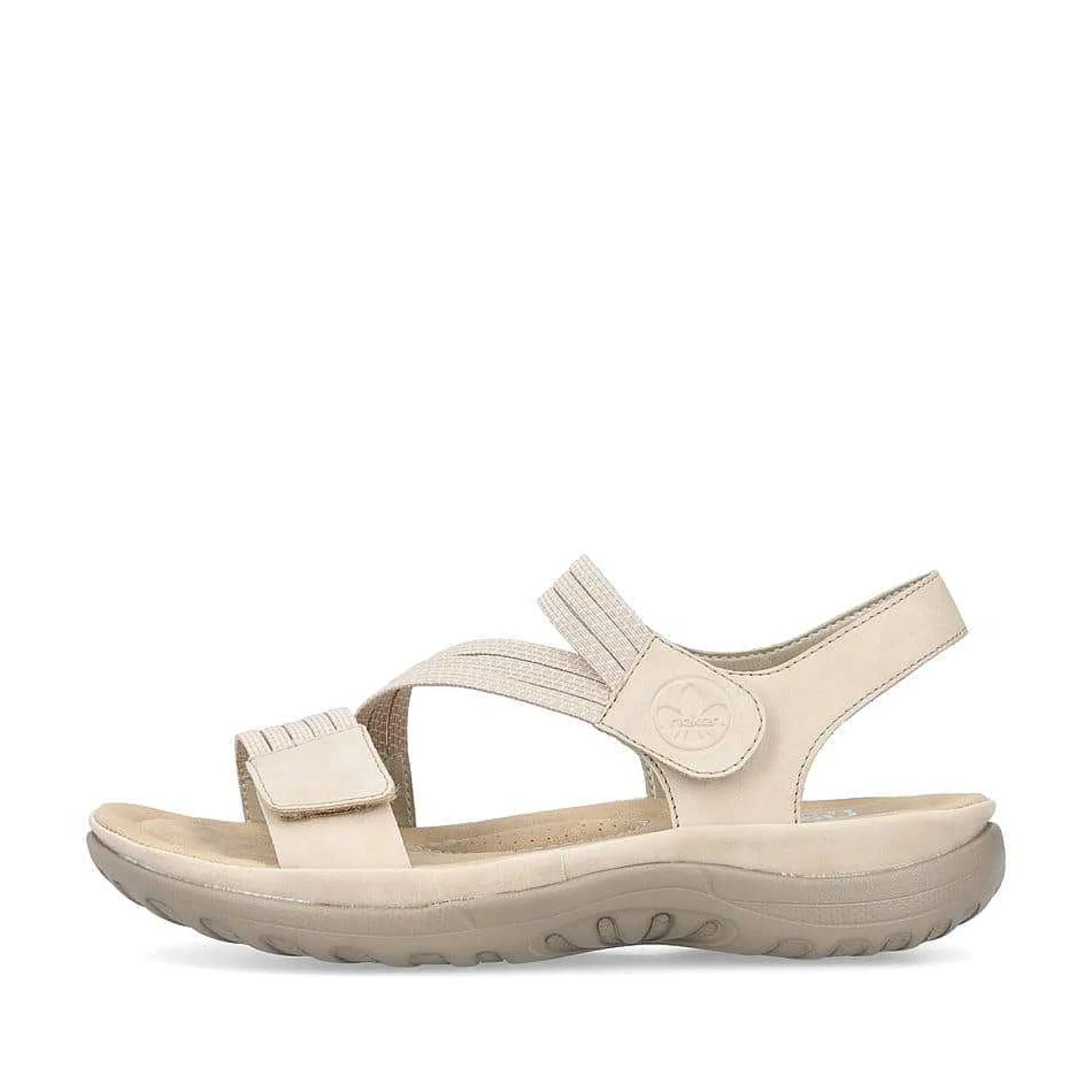 Rieker Women'S Strappy Sandals Light Beige