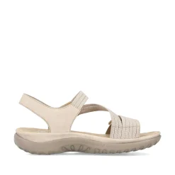 Rieker Women'S Strappy Sandals Light Beige