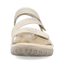 Rieker Women'S Strappy Sandals Light Beige
