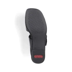 Rieker Women'S Strappy Sandals Glossy Black