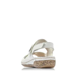 Rieker Women'S Strappy Sandals Pure White