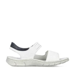 Rieker Women'S Strappy Sandals Edelweis