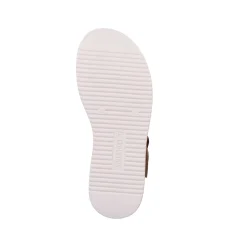 Rieker Women'S Strappy Sandals Clay Beige