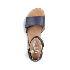 Rieker Women'S Strappy Sandals Azure Blue