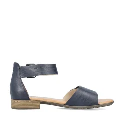 Rieker Women'S Strappy Sandals Azure Blue