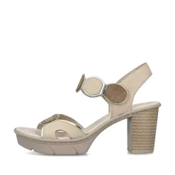 Rieker Women'S Strappy Sandals Light Beige
