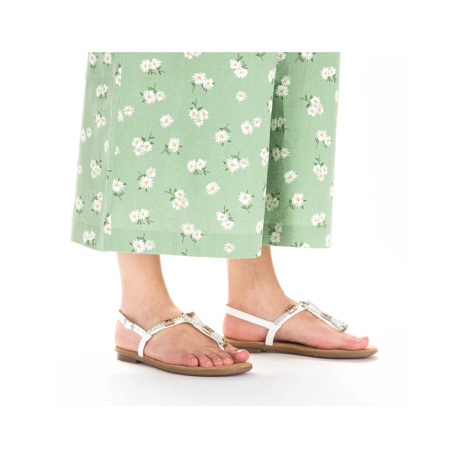 Rieker Women'S Strappy Sandals In Crystal White