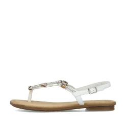 Rieker Women'S Strappy Sandals In Crystal White