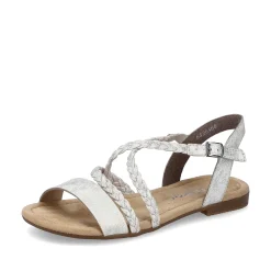 Rieker Women'S Strappy Sandals Light Beige