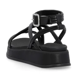 Rieker Women'S Strappy Sandals Noir