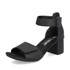Rieker Women'S Strappy Sandals Jet Black