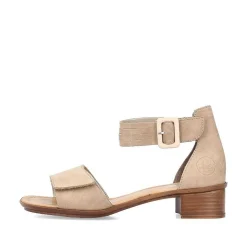 Rieker Women'S Strappy Sandals Beige