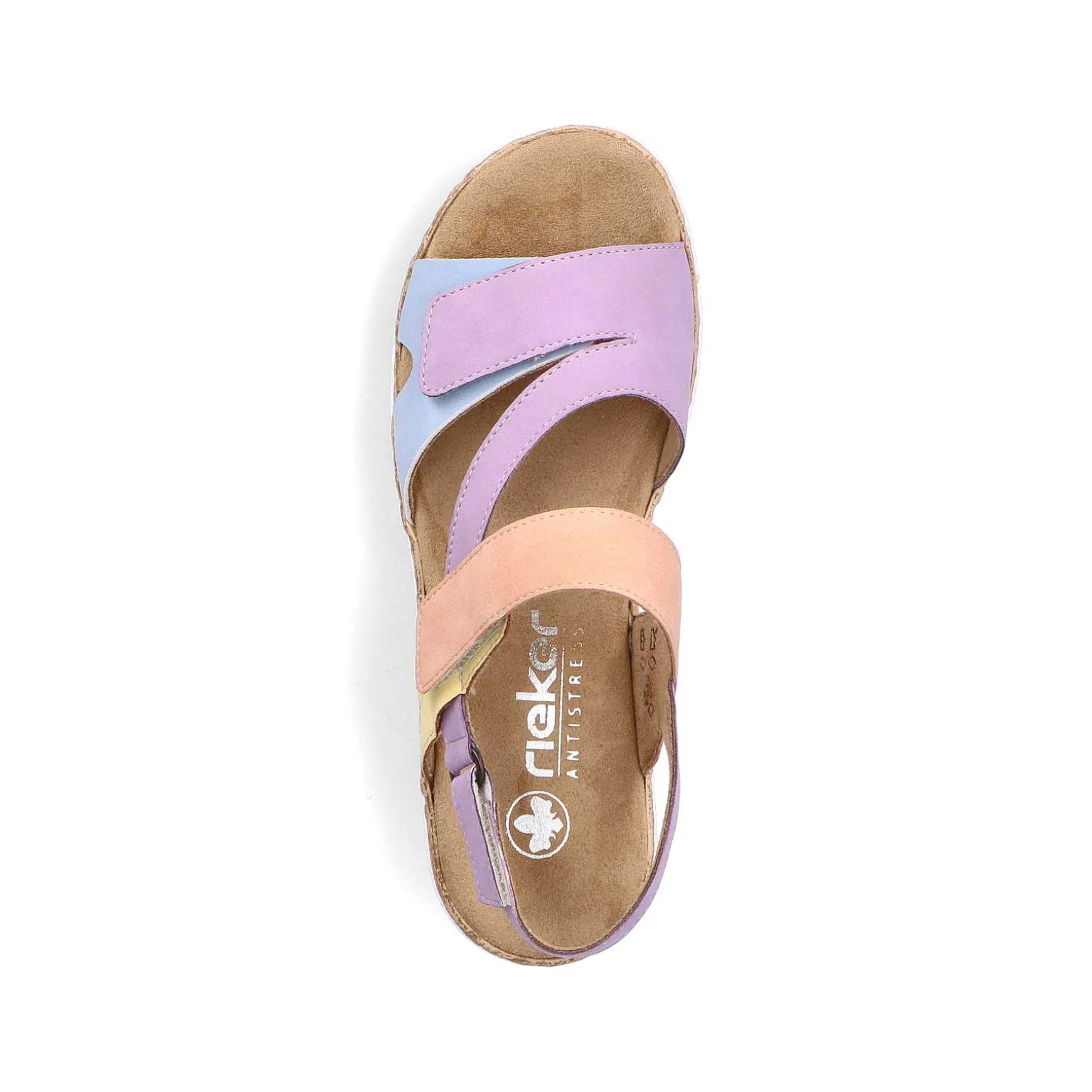 Rieker Women'S Strappy Sandals In Pastel Colors