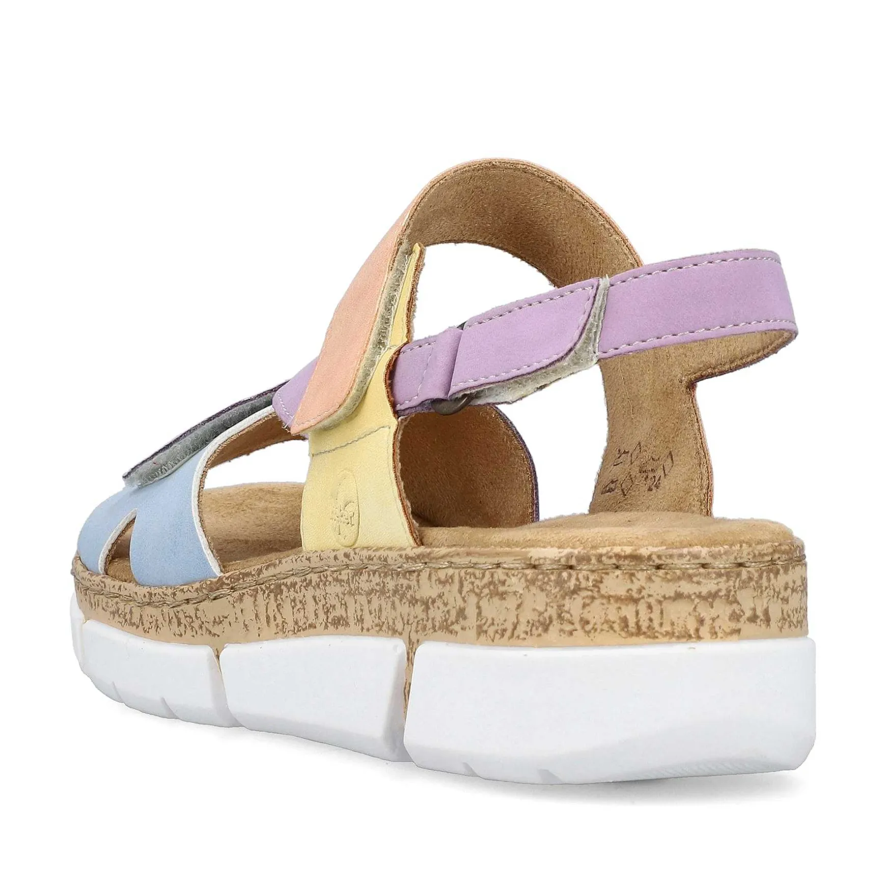 Rieker Women'S Strappy Sandals In Pastel Colors
