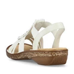 Rieker Women'S Strappy Sandals Light Beige