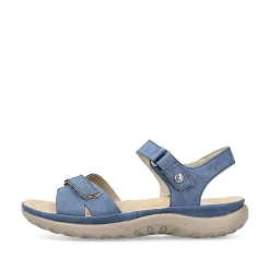 Rieker Women'S Strappy Sandals Azure Blue
