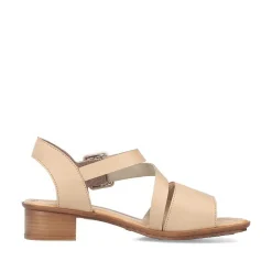 Rieker Women'S Strappy Sandals Beige