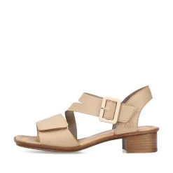 Rieker Women'S Strappy Sandals Beige