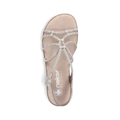 Rieker Women'S Strappy Sandals Light Beige