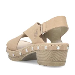 Rieker Women'S Strappy Sandals Light Beige