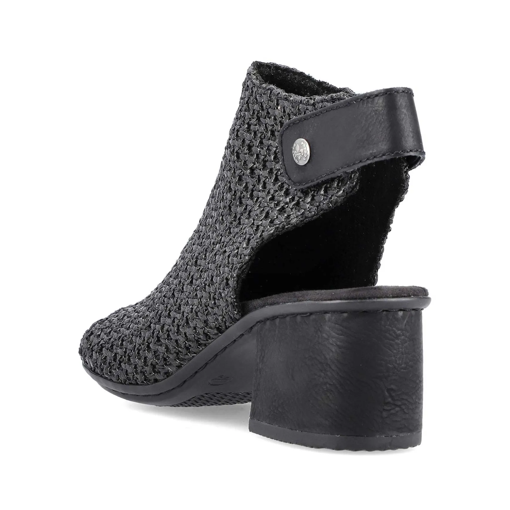 Rieker Women'S Strappy Sandals Jet Black