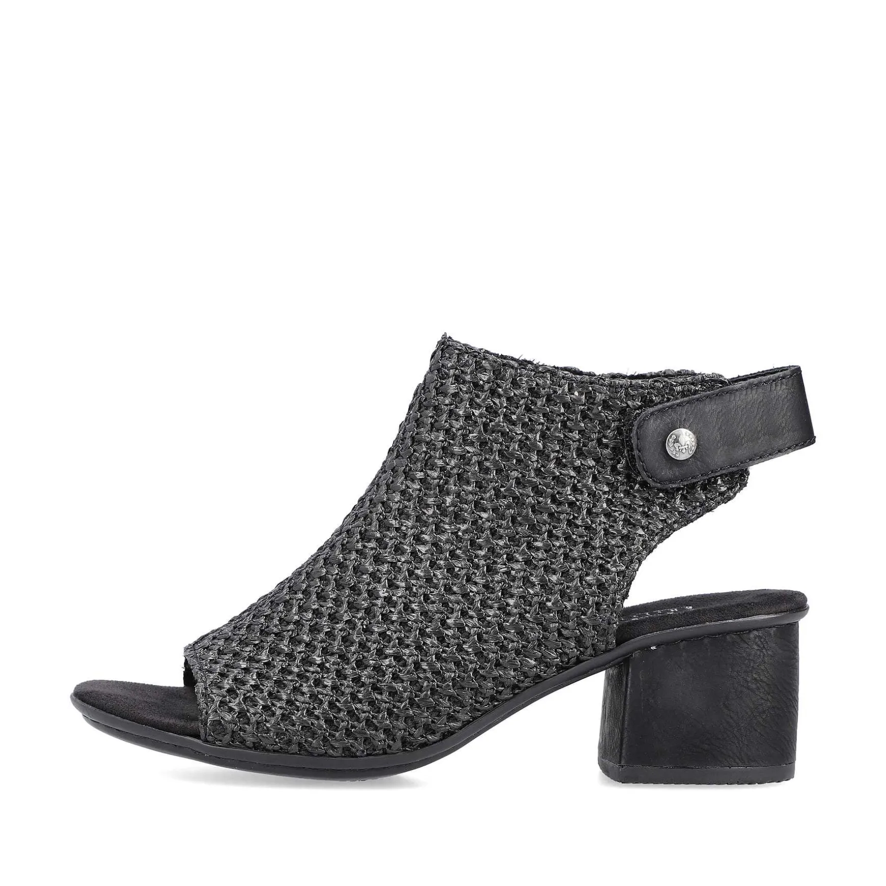 Rieker Women'S Strappy Sandals Jet Black