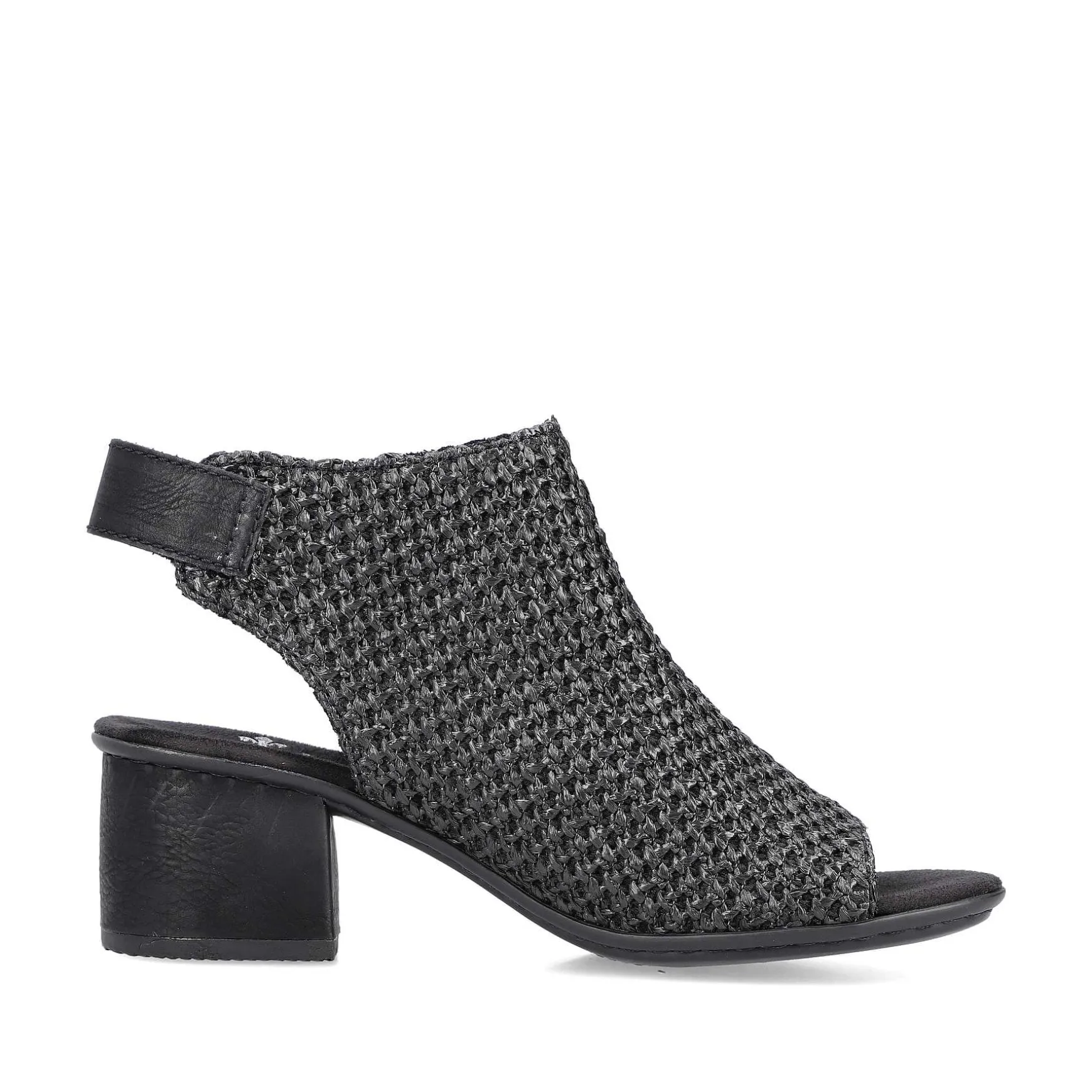 Rieker Women'S Strappy Sandals Jet Black