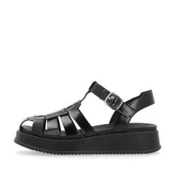 Rieker Women'S Strappy Sandals Noir