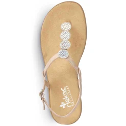 Rieker Women'S Strappy Sandals, Blood Pink