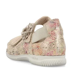 Rieker Women'S Strappy Sandals Multi-Cream