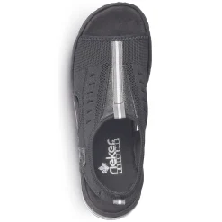 Rieker Women'S Strappy Sandals Night Black