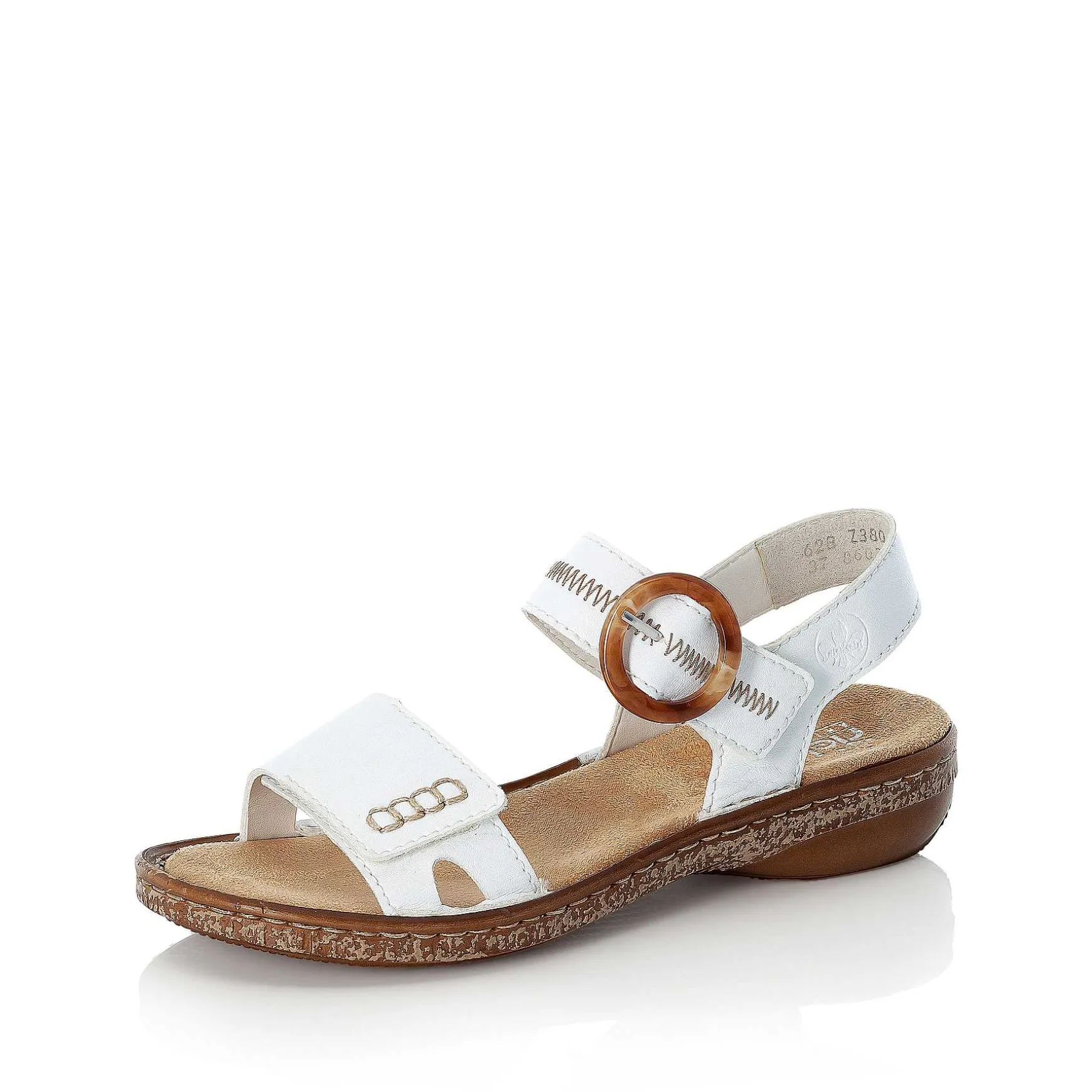 Rieker Women'S Strappy Sandals Pure White