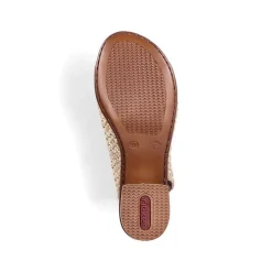 Rieker Women'S Strappy Sandals Sand Beige