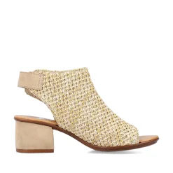 Rieker Women'S Strappy Sandals Sand Beige