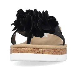 Rieker Women'S Toe Separator Jet Black