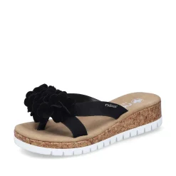 Rieker Women'S Toe Separator Jet Black