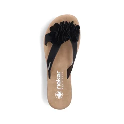 Rieker Women'S Toe Separator Jet Black
