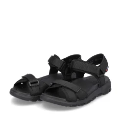 Rieker Women'S Trekking Sandals Deep Black