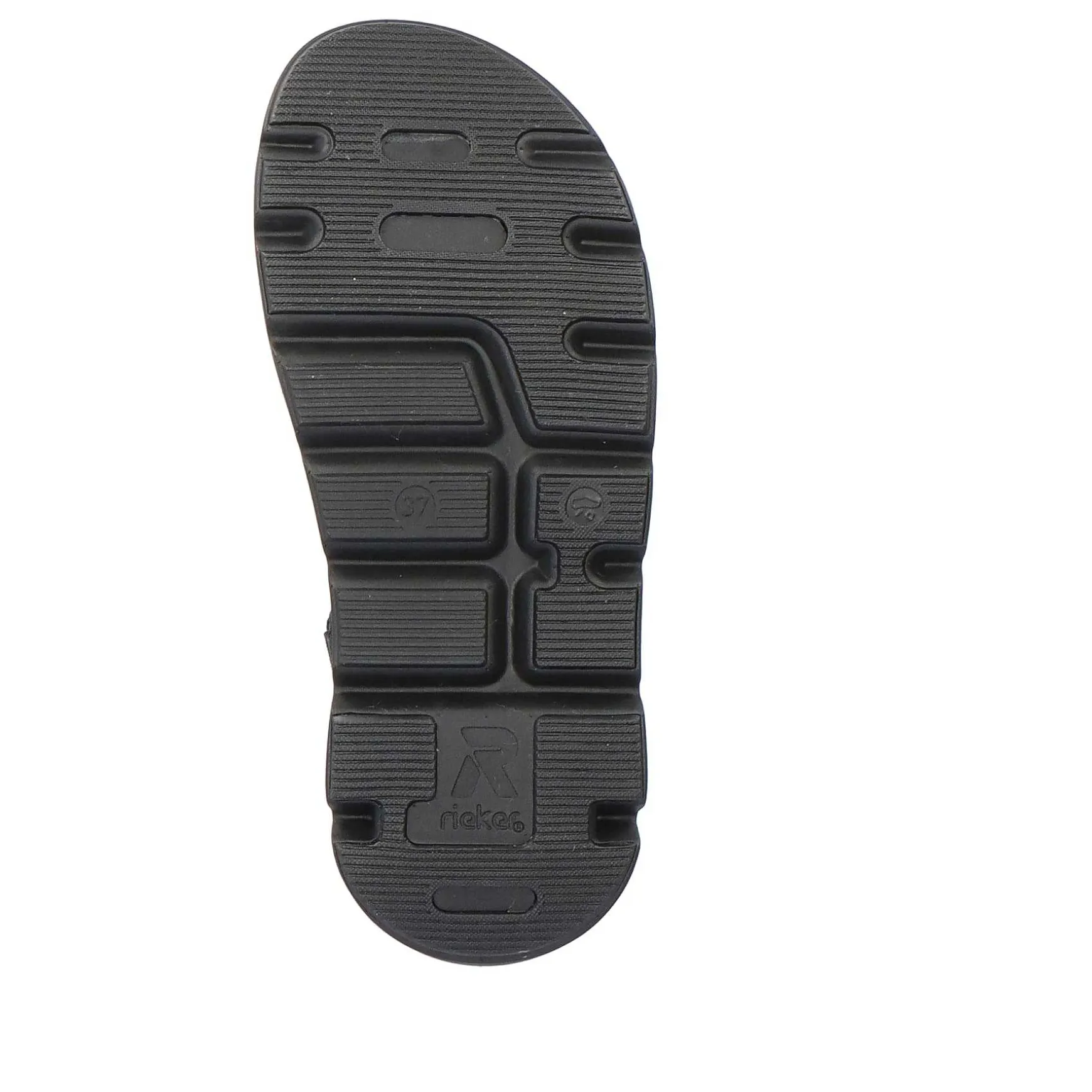 Rieker Women'S Trekking Sandals Deep Black