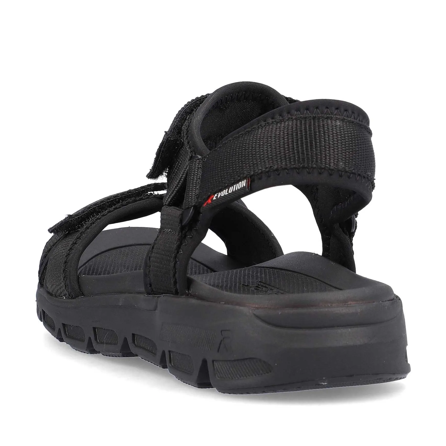 Rieker Women'S Trekking Sandals Deep Black